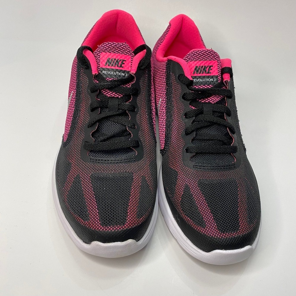 Nike‎ Revolution 3 Hyper Pink/Black Size 6 - Picture 3 of 7